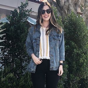 Abercrombie Girlfriend Jean Jacket